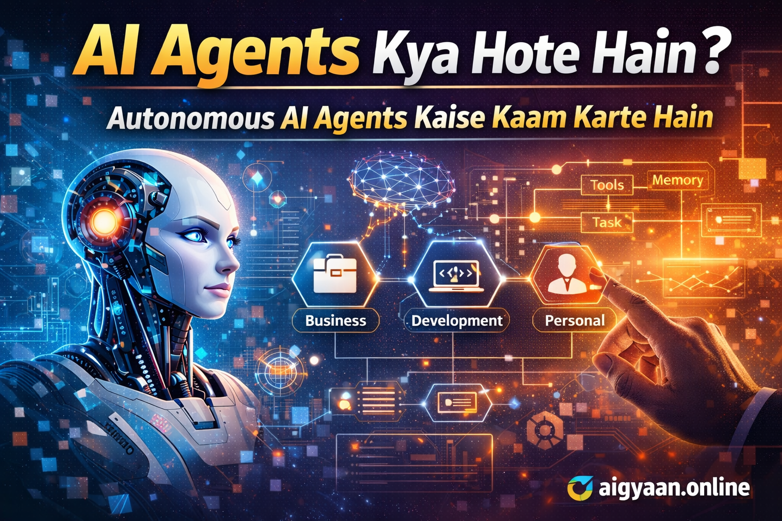 AI Agents Kya Hote Hain? Autonomous AI Agents Kaise Kaam Karte Hain?
