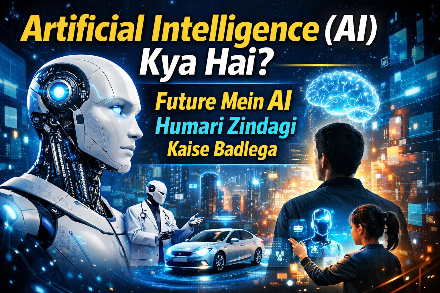 Artificial Intelligence (AI) Kya Hai? Future Mein AI Humari Zindagi Kaise Badlega