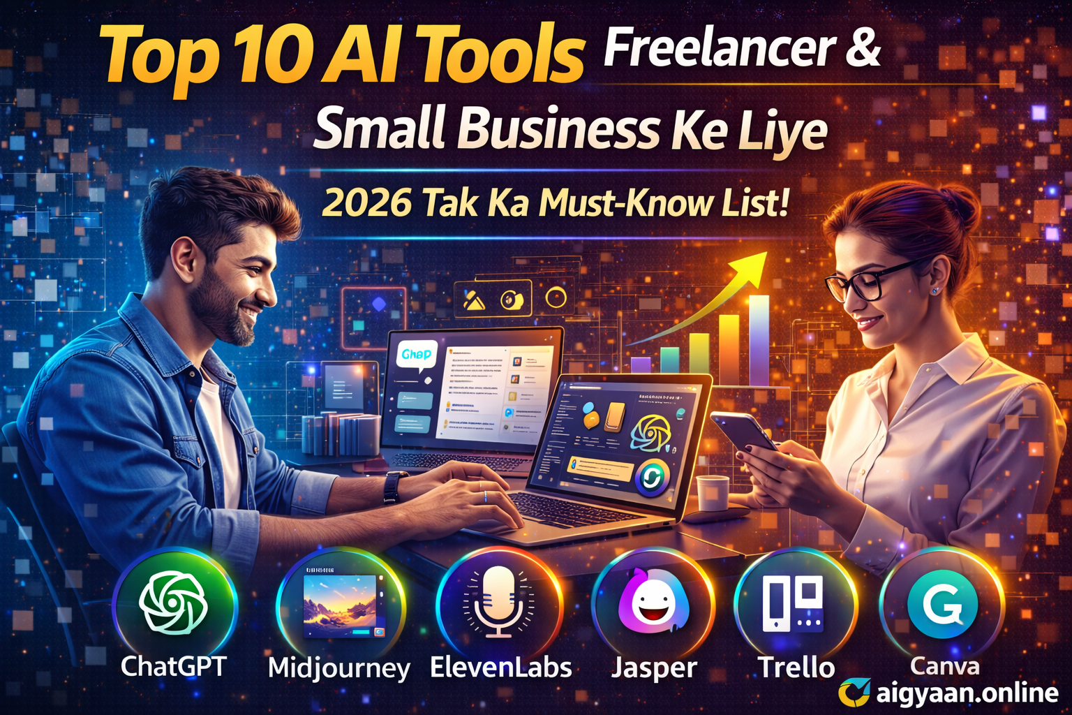 Top 10 AI Tools Jo Har Freelancer Aur Small Business Owner Ko 2026 Mein Pata Hone Chahiye