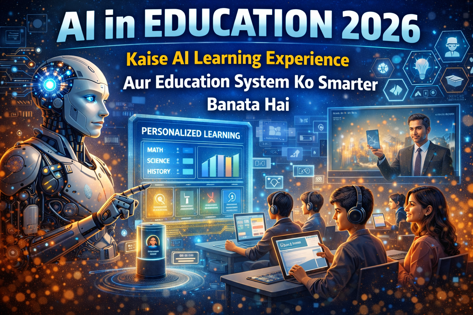 AI in Education 2026: Kaise AI Learning Experience Aur Education System Ko Smarter Banata Hai
