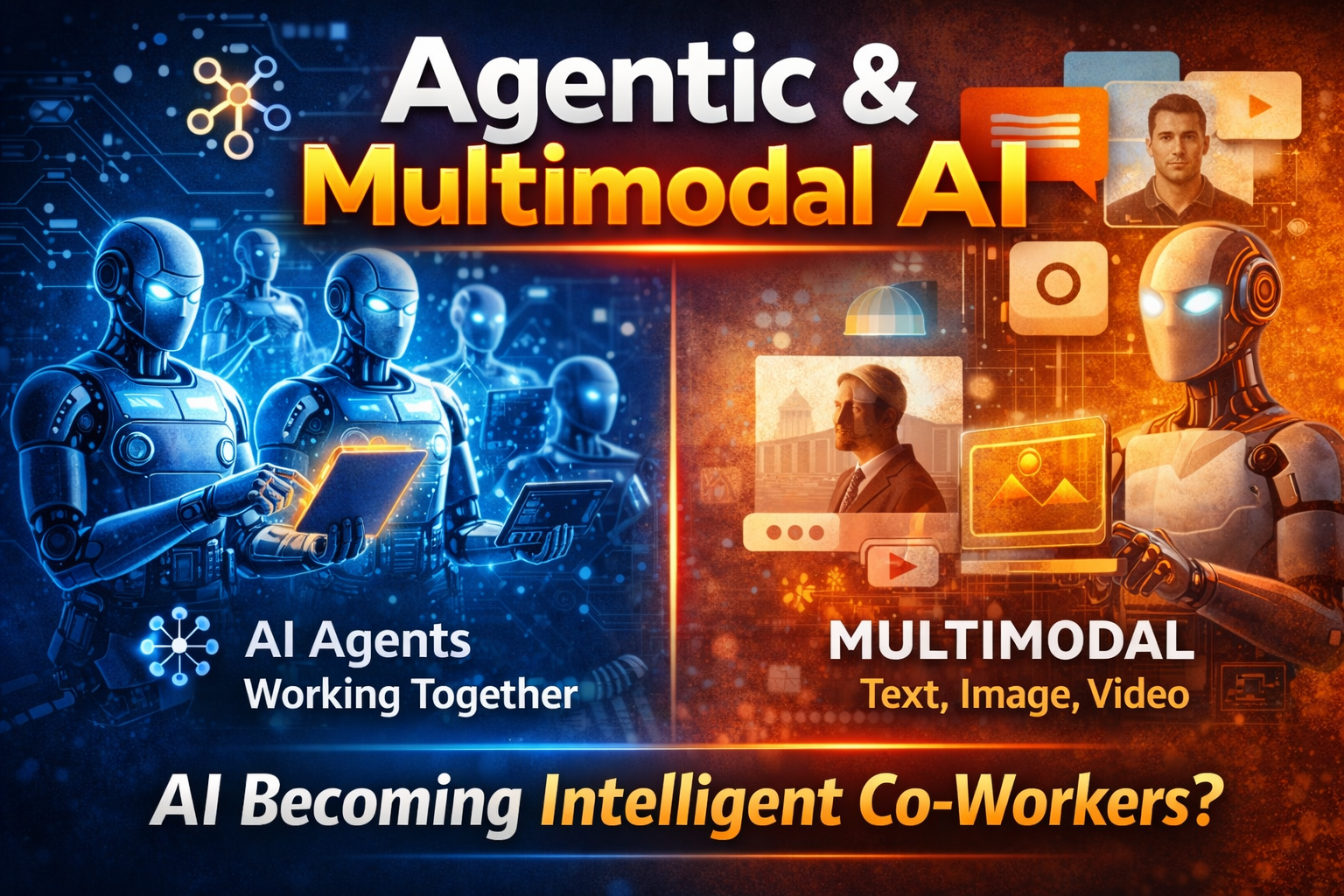 Agentic & Multimodal AI: How Artificial Intelligence Is Evolving into Intelligent Digital Co-Workers