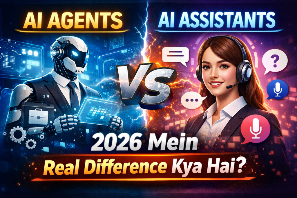 AI agents vs AI assistants comparison