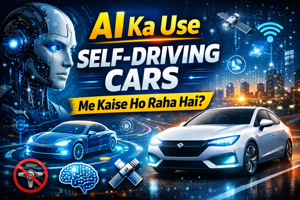 AI ka Use Self-Driving Cars me Kaise Ho Raha Hai