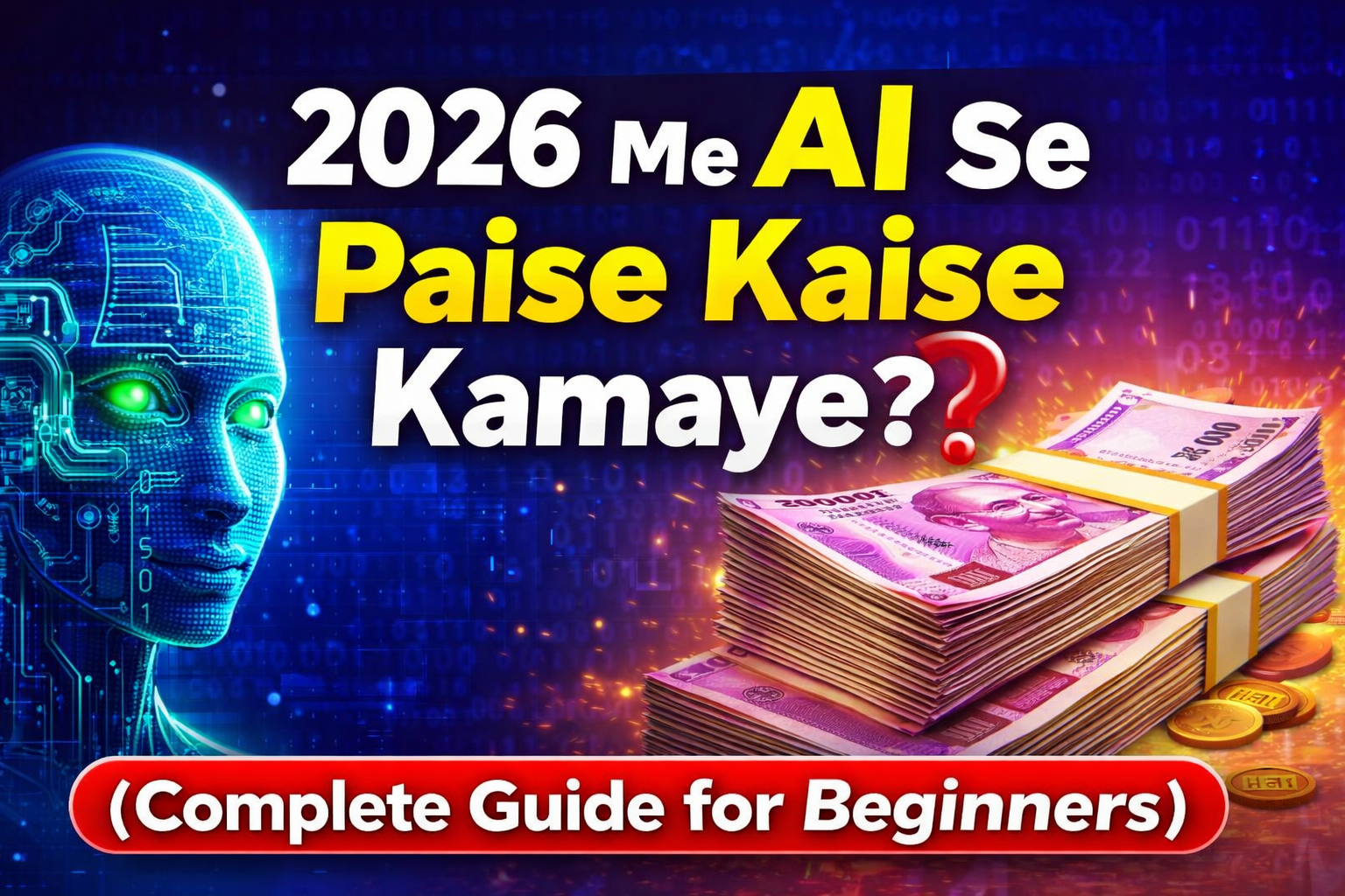 AI se paisa kamane ka tareeka 2026