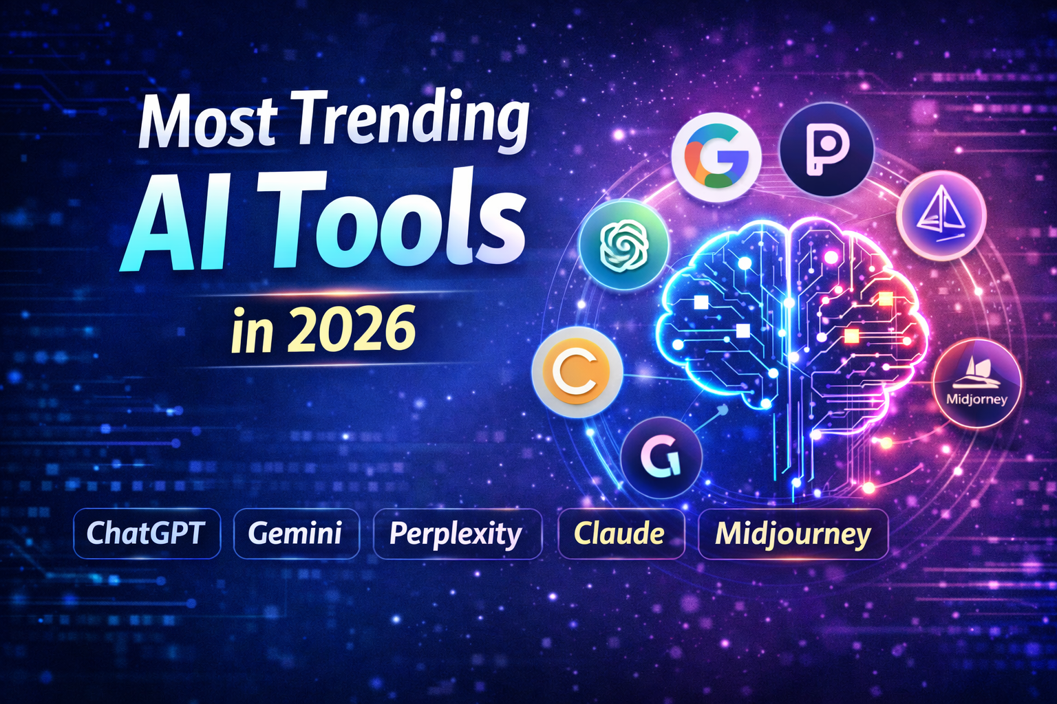 Most Trending AI Tools in 2026 (Ultimate Guide)